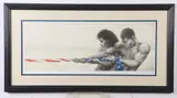 Gilbert Young, We Are One, Color lithograph