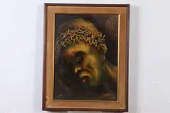 Emile, Crown of Thorns, Oil on canvas