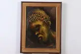 Emile, Crown of Thorns, Oil on canvas