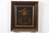 Continental School, Seated Figure with Hat