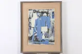 Guy Maccoy, Blue Robe, Color silkscreen