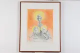 Pat Oliphant, Three Candidates, 2008, Etching with Chin Colle