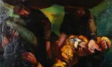 Kenneth Dale Draper, Dying Matador, Oil on canvas