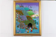 Fritz Millevoix, The Wash, Acrylic on canvas