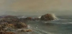 Paul King, Seascape, Oil on board
