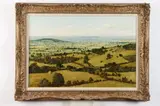 Gerald Coulson, Looking Toward the Malvern Hills from Cleeve Hill, Oil on canvas