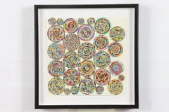 Andy Moon Wilson, Untitled, 2011, Ink and acrylic and colored pencil on Stonehenge paper