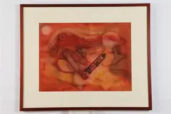 Tayo Adenaike, Lyrics of Welcome, 2008, Watercolor on paper