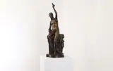 Louis Julien (Jules) Franceschi, Untitled, patinated bronze