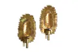 Claës E. Giertta, Claës E Giertta (Swedish, 1926, a pair of brass wall lights