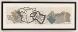 Nguyen Bao Toan, Untitled, Chinese ink 26 x 110cm
