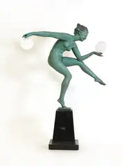 Marcel Bouraine (French by Marcel Bouraine, 1886, on a tapering marble plinth, sold May 2022