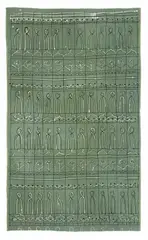 'Michael O'Connell (1898-1976) 'Architectural Frieze' paste resist on light cotton 146 x 87cm . by Michael O'Connell, sold May 2022