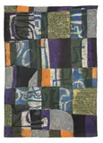 Michael O'Connell, 'Michael O'Connell (1898-1976) 'Squares' paste resist on linen
