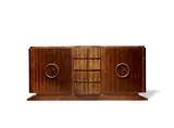 Décoration Interieur Modern, Sideboard, palm wood, bronze