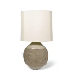 Table Lamp by David Cressey, glazed stoneware, unsigned, sold Oct 2019