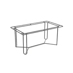 Walter Lamb, Dining Table, for Brown Jordan, bronze tubing
