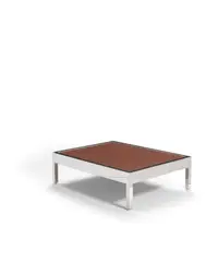 Coffee Table by Pace Collection, chromed steel, marble, sold Oct 2019