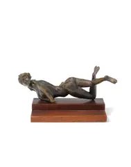 Nude by Emilio Greco, patinated bronze, incised 'Greco', offered Oct 2019