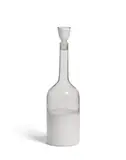 Gio Ponti, Bottle with Stopper, for Venini, incalmo glass, Venini label on underside, together with a compote by Paolo Venini