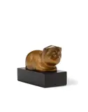 Beniamino Benvenuto Bufano, Cat, patinated bronze