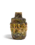 Figural Vase by Beatrice Wood, luster glazed earthenware, inscribed 'S' and painted in black 'BEATO', sold Oct 2019