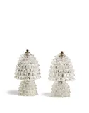 Pair of Rostrato Bedside Lamps by Ercole Barovier, for Ferro-Toso-Barovier, glass, offered Oct 2019