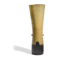 Two-Handled Vase by Chris Staley, glazed stoneware, incised 'STALEY 1997' and with artist's monogram, offered Oct 2019