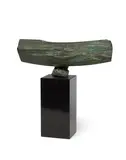 Masayuki Nagare, Untitled (Sculpture), bronze with marble base