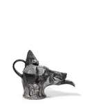 David Regan, Untitled (Teapot), porcelain, incised 'Regan 1999'