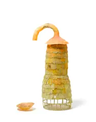 Jay Musler, Common Ancestor, glass, oil paint