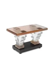 Coffee Table by John Lewis, cast glass, offered Oct 2019