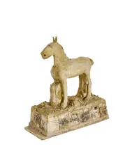 Jean-Pierre Larocque, Horse, stoneware, signed 'LAROCQUE 98'