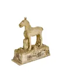 Jean-Pierre Larocque, Horse, stoneware, signed 'LAROCQUE 98'