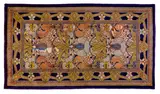 Charles Francis Annesley Voysey, Donegal Donnemara Carpet, machine woven wool