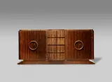 Décoration Interieur Modern, Sideboard, palm wood, bronze