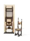 Carlo Bugatti, Desk and Chair