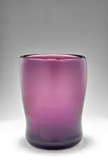 Inciso Vase by Paolo Venini, model 3681, designed 1956, for Venini, blown glass with wheel carved inciso surface texture, three line acid-stencil 've, sold Jun 2019