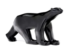 François Pompon, Ours Blanc, designed 1927, this example executed 1955-65 for Valsuani, bronze with a dark brown patina