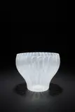 Paolo Venini, Zanfirico Vase, for Venini, hand blown glass, acid stencil mark 'venini murano ITALIA'