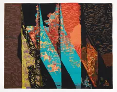 Echappée Tapestry by Mathieu Matégot, sold Jun 2019