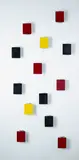 Set of Thirteen CP-1 Wall Appliques by Charlotte Perriand, for Galerie Steph Simon, enameled steel, foil label to each 'SCE E14 Made in France Classe 1', sold Jun 2019