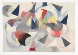 Joseph James Akston, Spheres Aux Triangles Aubusson Tapestry