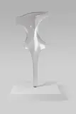 Custom Monumental Sculpture by Luciano Vistosi, blown glass, sold Jun 2019