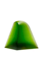 Petr Hora, Green Sphinx, cast glass, with acid frosted surface, engraved 'Petra Hora 99'