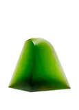 Petr Hora, Green Sphinx, cast glass, with acid frosted surface, engraved 'Petra Hora 99'