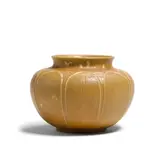 Bowl by Grueby Faience Company, glazed earthenware, impressed 'GRUEBY POTTERY BOSTON U, sold Apr 2019
