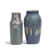 Newcomb College, Landscape Vase and Hyacinth Vase