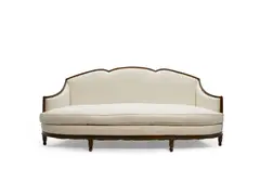 Canape by Louis Süe and André Mare, carved mahogany, parcel gilt, upholstered, sold Apr 2019
