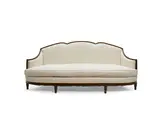 Louis Süe and André Mare, Canape, carved mahogany, parcel gilt, upholstered